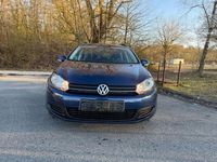 Gebraucht VW Golf VI Trendline 105 PS (77 kW) 2010 Blau Kleinwagen