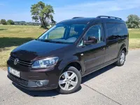 Gebraucht VW Caddy Maxi Comfortline 102 PS (75 kW) 2013 Violet Van / Kleinbus