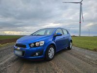 Gebraucht Chevrolet Aveo 115 PS (84 kW) 2011 Blau Kleinwagen