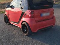 Gebraucht Smart ForTwo Cabrio 54 PS (39 kW) 2009 Rot Cabrio