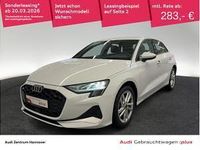 Gebraucht Audi A3 Advanced Plus 116 PS (85 kW) 2025 Weiß (2y gletscherweiß metallic) Limousine