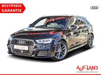 Gebraucht Audi A3 S-Line 150 PS (110 kW) 2019 Mythosschwarz metallic Limousine