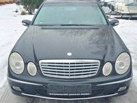 Gebraucht Mercedes E220 2005 Schwarz Limousine