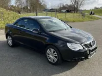 Second-hand VW Eos 122 CP (89 kW) 2008 Negru Cabrio