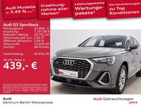 Gebraucht Audi Q3 Sportback S-Line 190 PS (139 kW) 2023 Chronosgrau metallic SUV