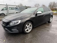 Gebraucht Volvo V60 R-Design 152 PS (111 kW) 2016 Schwarz Kombi
