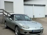 Gebraucht Mazda MX5 Edition 110 PS (80 kW) 2004 Silber Cabrio