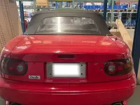 Gebraucht Mazda MX5 116 PS (85 kW) 1990 Rot Cabrio