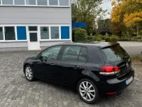 Gebraucht VW Golf VI Highline 110 PS (80 kW) 2009 Schwarz Kleinwagen