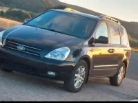 Gebraucht Kia Carnival 185 PS (136 kW) 2008 Schwarz Van / Kleinbus