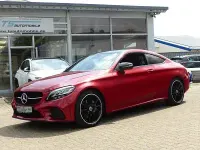 Gebraucht Mercedes C200 AMG 184 PS (135 kW) 2022 Rot Coupé