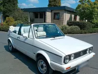 Gebraucht VW Golf Cabriolet 75 PS (55 kW) 1984 Weiß Cabrio