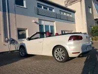 Gebraucht VW Golf Cabriolet 105 PS (77 kW) 2012 Weiß Cabrio