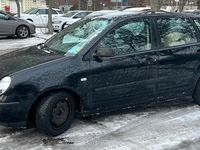 Gebraucht VW Polo 64 PS (47 kW) 2003 Schwarz Kleinwagen