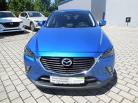 Gebraucht Mazda CX-3 Exclusive 120 PS (88 kW) 2015 Cyanitblau metallic SUV