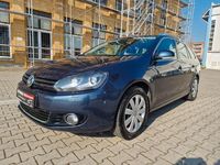 Gebraucht VW Golf VI Comfortline 105 PS (77 kW) 2010 Blau Kleinwagen
