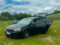Gebraucht VW Golf VI Comfortline 80 PS (58 kW) 2011 Schwarz Kleinwagen