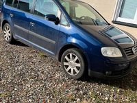 Gebraucht VW Touran 100 PS (73 kW) 2003 Blau Van / Kleinbus