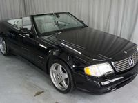 Gebraucht Mercedes SL500 AMG 306 PS (225 kW) 2001 Schwarz Cabrio