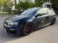 Occasion VW Golf R 271 ch (199 kW) 2010 Bleue Coupé