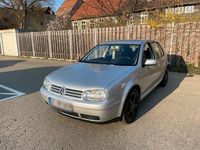 Gebraucht VW Golf IV 2003 Silber Kleinwagen