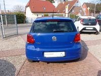 Gebraucht VW Polo Team 86 PS (63 kW) 2010 Blau Kleinwagen