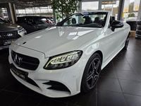 Gebraucht Mercedes C200 AMG line 184 PS (135 kW) 2019 Polarweiss Cabrio