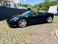 gebraucht Ferrari F430 Spider F1*Klappe*Keramik-Bremse*Schwarz/Schwarz