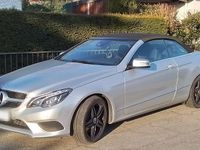 Second-hand Mercedes E320 272 CP (200 kW) 2015 Argintiu Cabrio