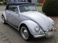 Gebraucht VW Type 3 Karmann 34 PS (25 kW) 1966 Silber Cabrio