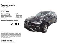 Gebraucht VW T-Roc Life 116 PS (85 kW) 2024 Deep black perleffekt (metallic) SUV