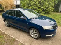Gebraucht Skoda Rapid Elegance 105 PS (77 kW) 2013 Blau Kleinwagen