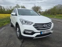Gebraucht Hyundai Santa Fe 150 PS (110 kW) 2016 Weiß SUV