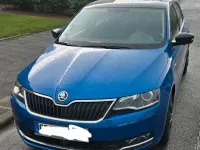 Occasion Skoda Rapid Drive 95 ch (69 kW) 2017 Bleue Citadine