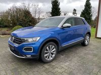 gebraucht VW T-Roc Style 1.5 TSI DSG LED Virtual AHK Leder ACC 19Zoll