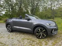 Gebraucht VW T-Roc Cabriolet R-line 150 PS (110 kW) 2022 Grau Cabrio