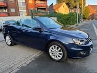 Gebraucht VW Eos Basis 160 PS (117 kW) 2011 Blau Cabrio