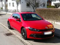 Gebraucht VW Scirocco 120 PS (88 kW) 2009 Rot Coupé