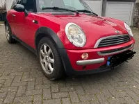 Used Mini Cooper 2002 Red Hatchback