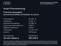 Gebraucht Audi A4 Ambiente 150 PS (110 kW) 2023 Brillantschwarz Kombi