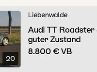 Gebraucht Audi TT Roadster S-Line 180 PS (132 kW) 1999 Grün Cabrio