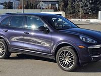 Gebraucht Porsche Cayenne Platinum Edition 299 PS (219 kW) 2017 Violett SUV