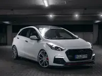 Gebraucht Hyundai i30 Turbo 186 PS (136 kW) 2016 Weiß Limousine