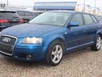 Gebraucht Audi A3 Attraction 116 PS (85 kW) 2007 Blau Kleinwagen