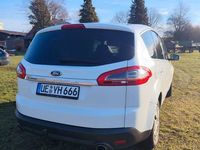 Gebraucht Ford S-MAX Titanium 200 PS (147 kW) 2013 Weiß Van / Kleinbus