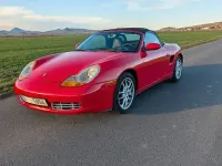 Gebraucht Porsche Boxster 204 PS (150 kW) 1998 Rot Cabrio