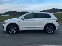 Gebraucht VW Tiguan R-line 150 PS (110 kW) 2020 Weiß SUV