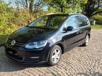 Gebraucht VW Sharan Sound 150 PS (110 kW) 2017 Schwarz Van / Kleinbus