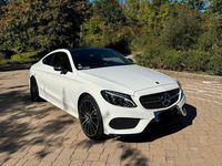 Gebraucht Mercedes C300 AMG line 245 PS (180 kW) 2017 Weiß Coupé