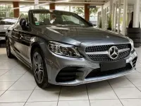 Gebraucht Mercedes C200 AMG line 184 PS (135 kW) 2019 Grau Cabrio